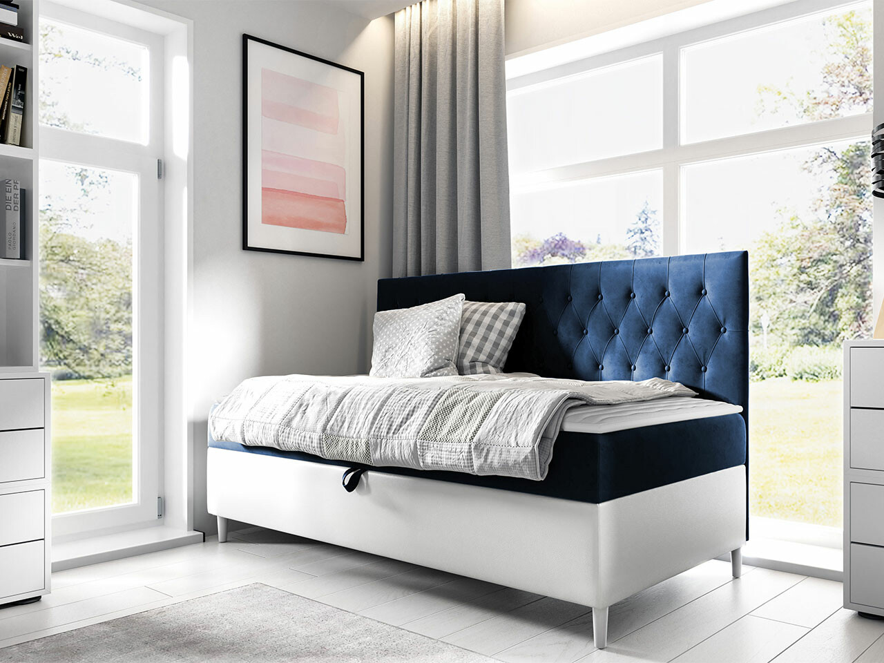 Boxspringbett Lucus II (Soft 017 + Fresh 11)