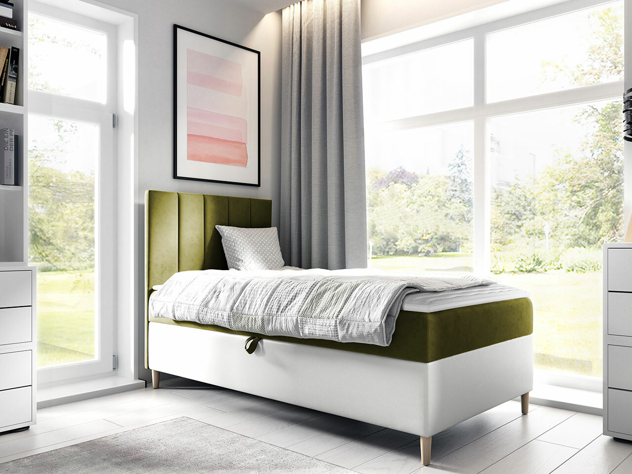 Boxspringbett Lucus VI (Soft 017 + Fresh 12)