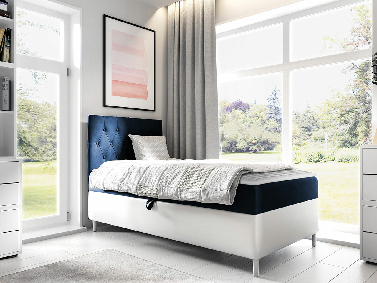 Boxspringbett Lucus VII (Soft 017 + Fresh 11)