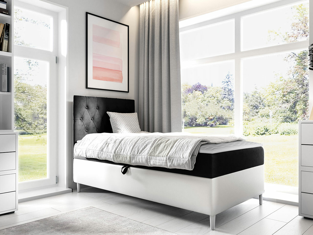 Boxspringbett Lucus VII (Soft 017 + Fresh 17)
