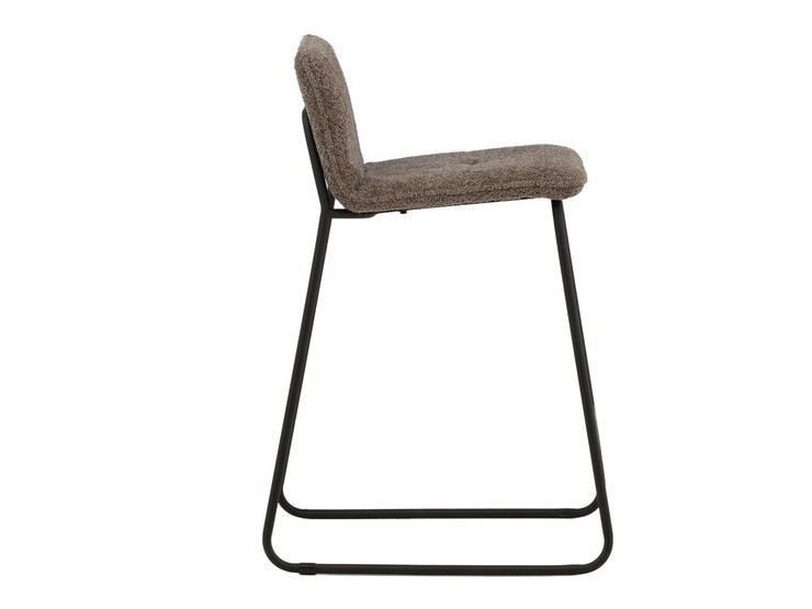 Barstuhl Dallas 3235 (Dunkelgrau + Schwarz)