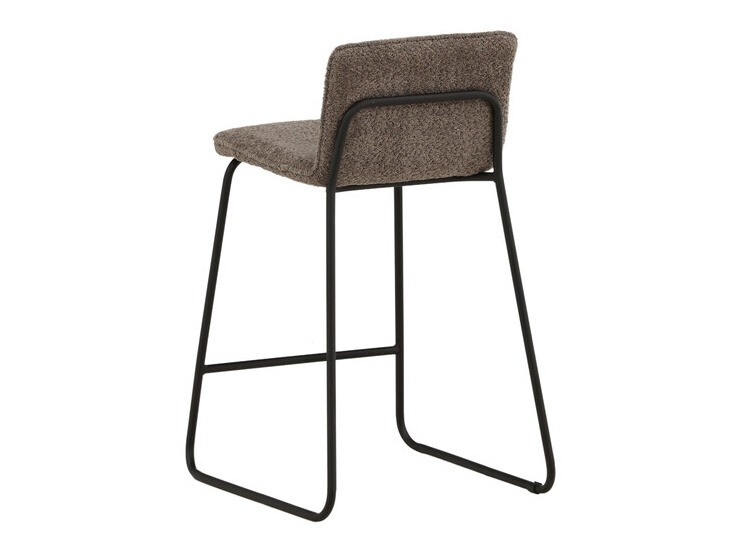 Barstuhl Dallas 3235 (Dunkelgrau + Schwarz)