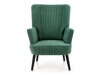 Sessel Houston 955 (Dunkelgrün + Schwarz)