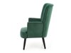 Sessel Houston 955 (Dunkelgrün + Schwarz)