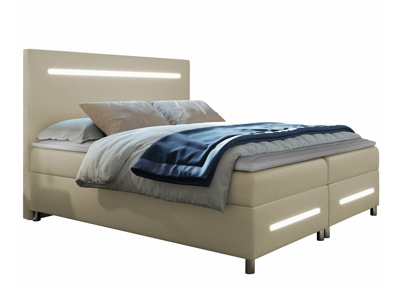 Boxspringbett Pluvia (Soft 033)