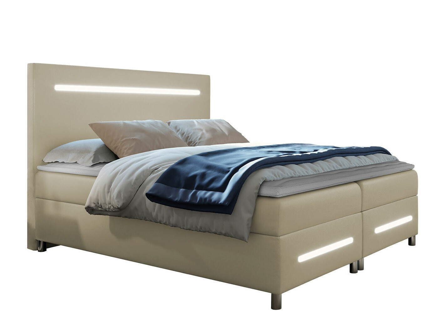 Boxspringbett Pluvia (Soft 033)
