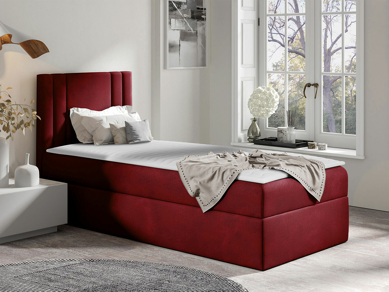 Boxspringbett Baltimore 179 (Kameleon 59)