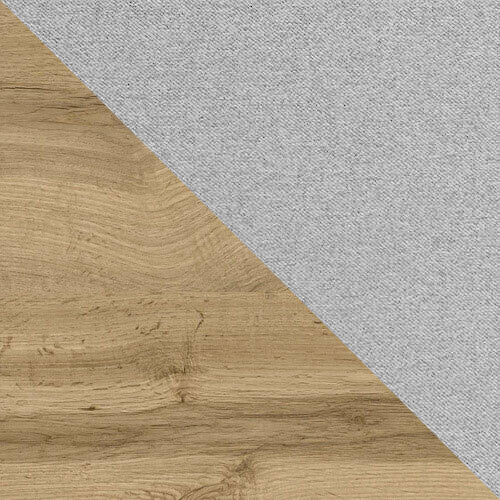 Boxspringbett Navis I (Wotan Eiche + Faro 16)