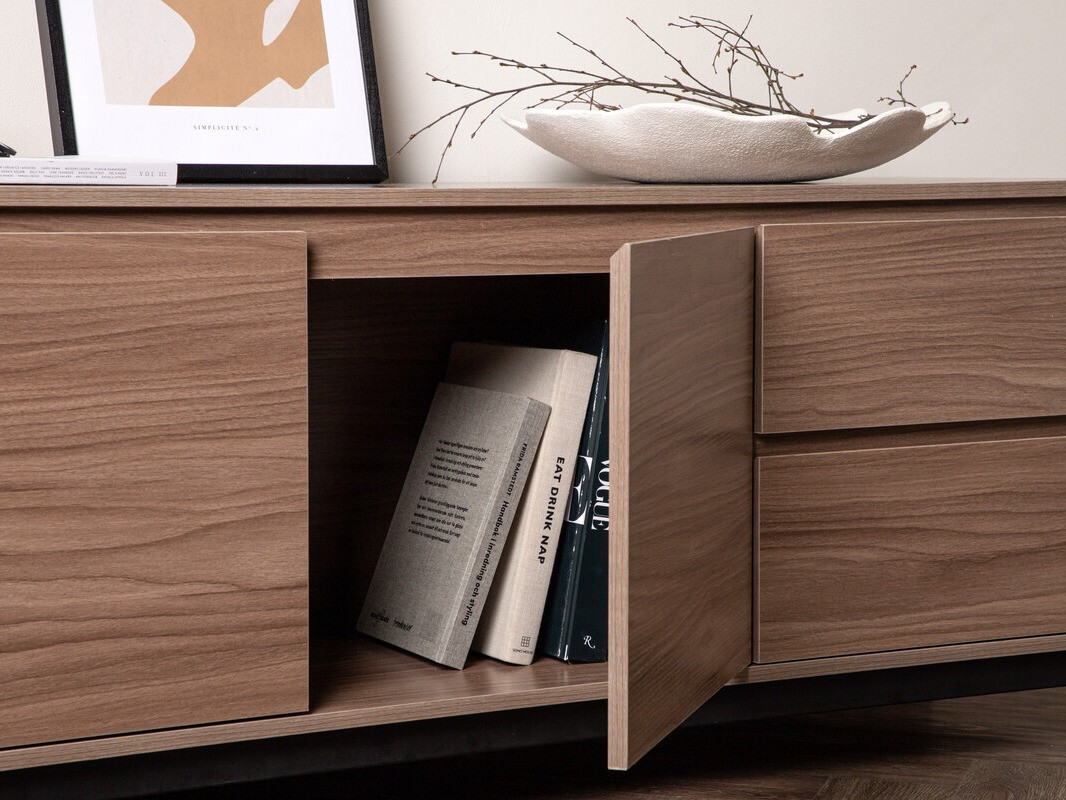 Kommoden Dallas 3238 (Nussholzoptik)