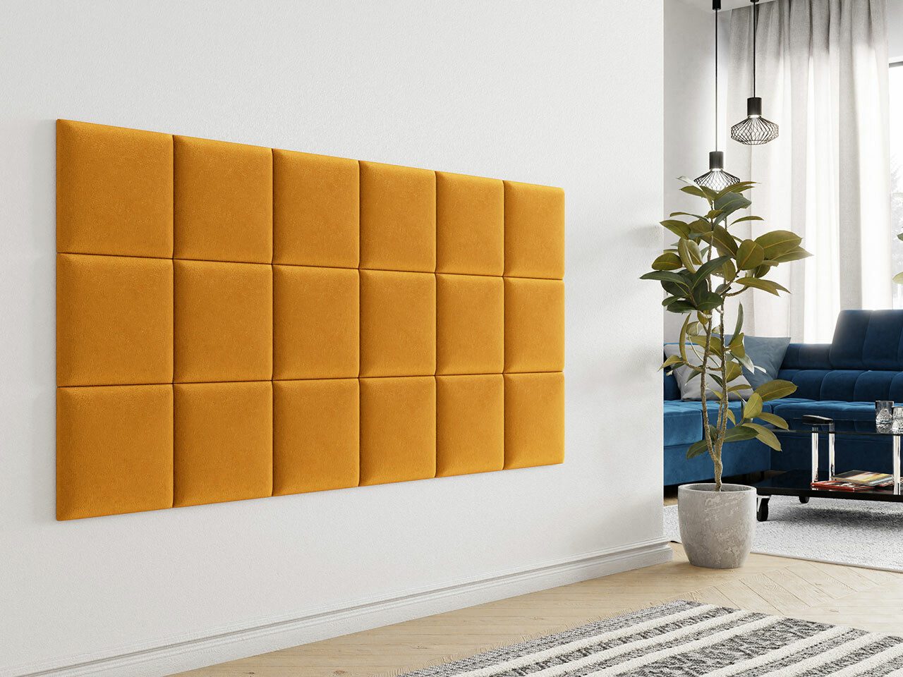Weiches Wandpaneel Comfivo Ovis II (Manila 32) (30x30)
