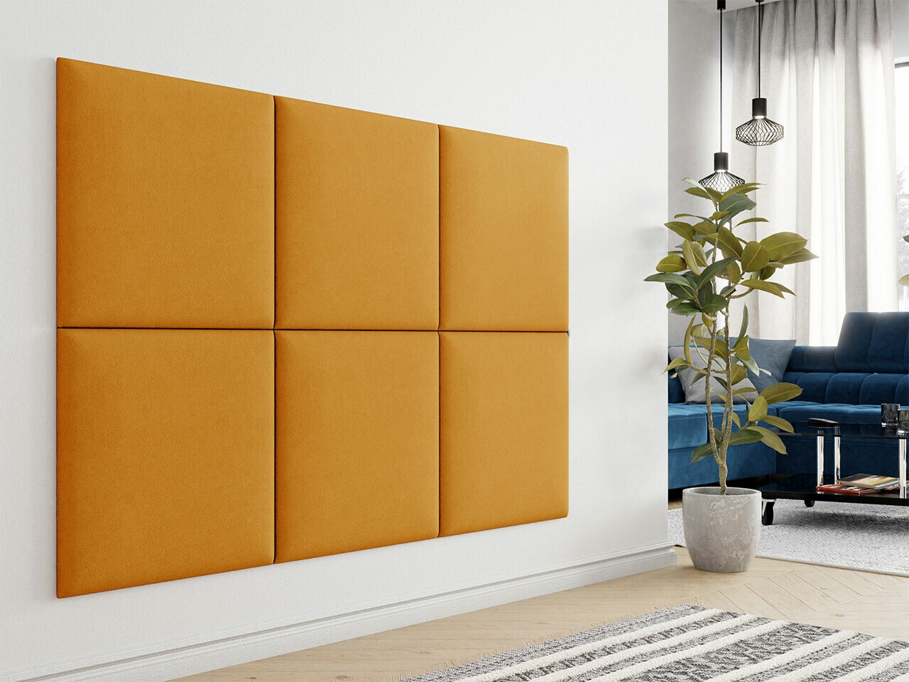 Weiches Wandpaneel Comfivo Ovis V (Manila 32) (60x60)