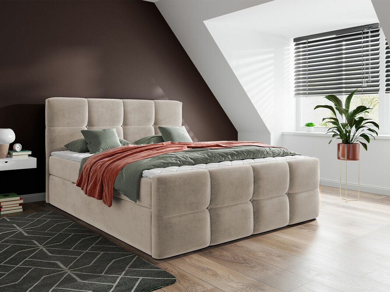 Boxspringbett ComfiDream Tirara (Fresh 1)