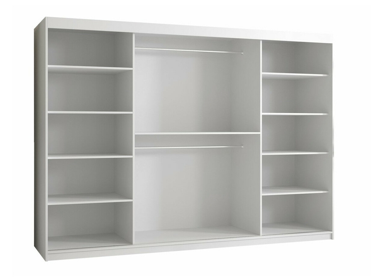 Kleiderschrank Anulio III (Schwarz)