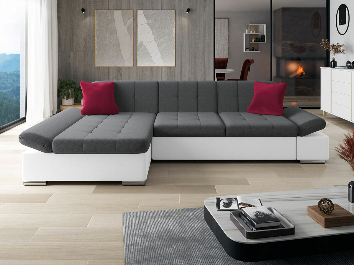 Ecksofa Comfivo 152 (Soft 017 + Kronos 22 + Kronos 02)