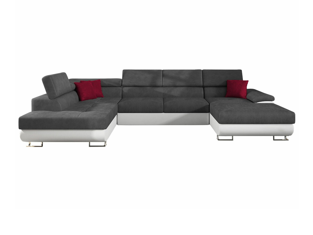 Ecksofa Comfivo Ruta IV (Soft 017 + Uttario Velvet 2971 + Kronos 02)