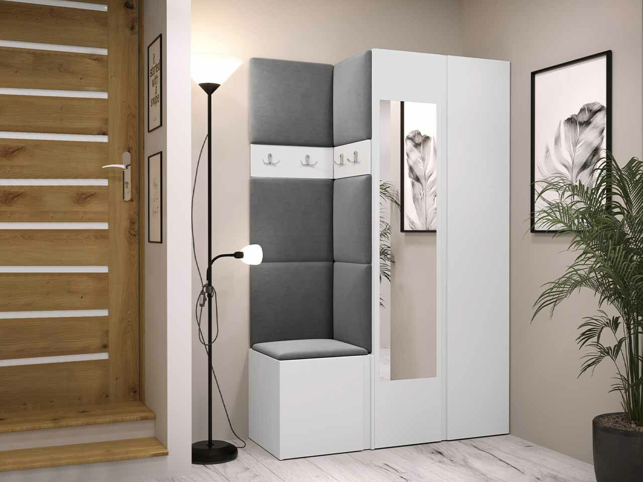 Flurgarnitur Hartford 350 (Weiß)