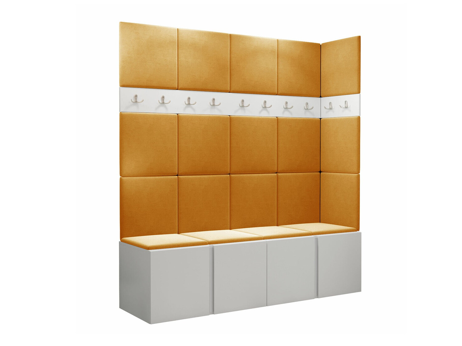 Flurgarnitur Pinis II (Weiß)