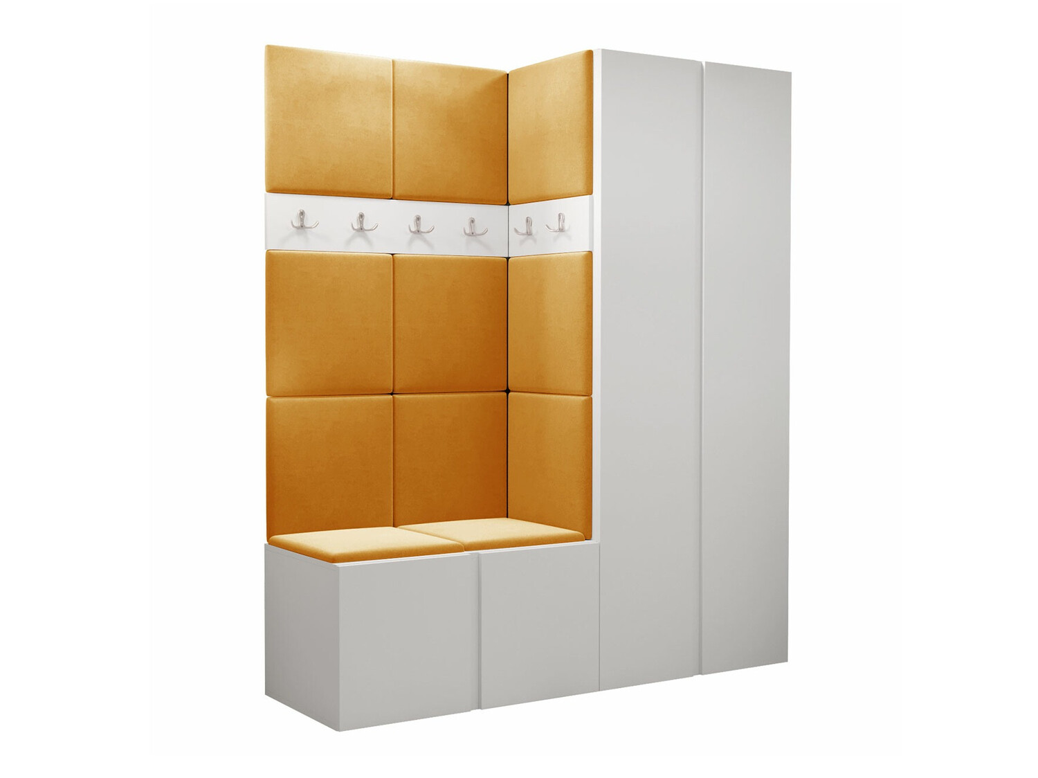 Flurgarnitur Pinis III (Weiß)