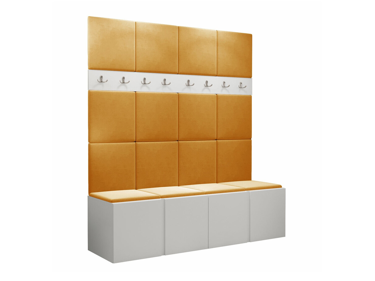 Flurgarnitur Pinis V (Weiß)