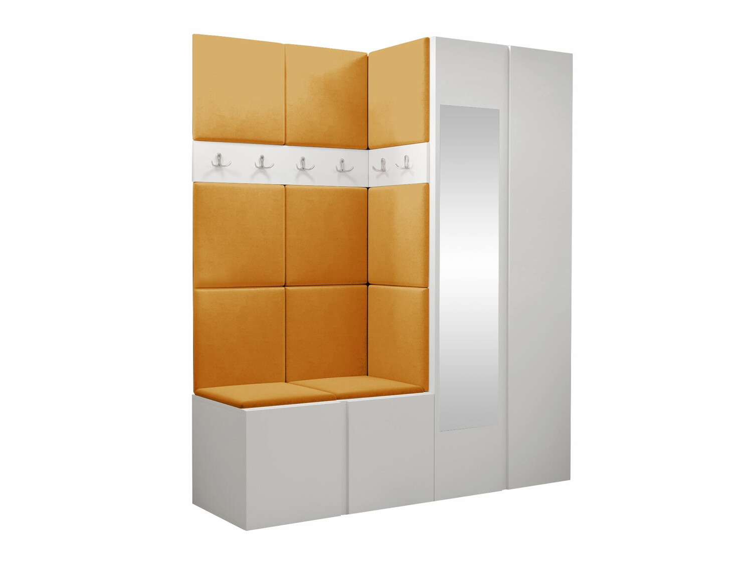 Flurgarnitur Pinis X (Weiß)