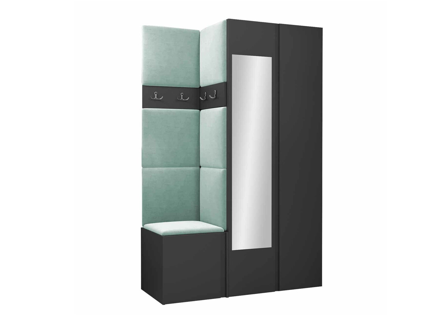 Flurgarnitur Pinis XXVI (Graphit)