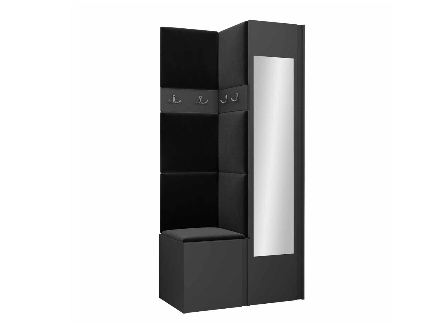 Flurgarnitur Pinis XXV (Graphit)