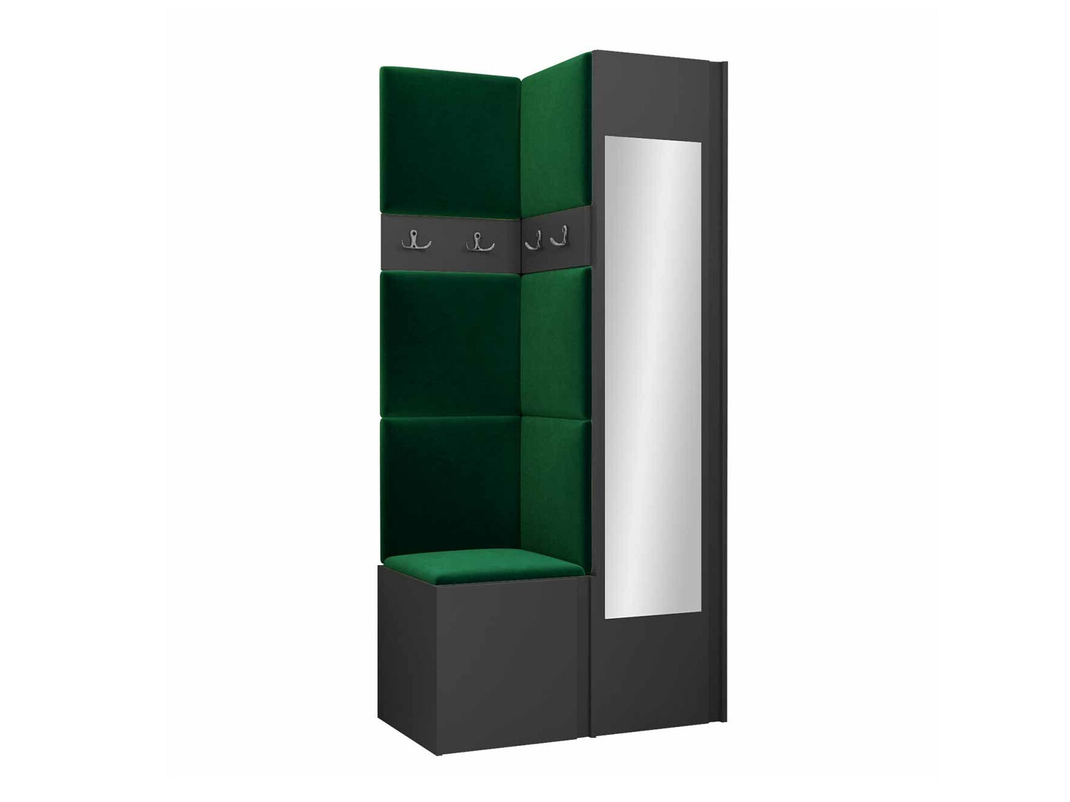 Flurgarnitur Pinis XXV (Graphit)