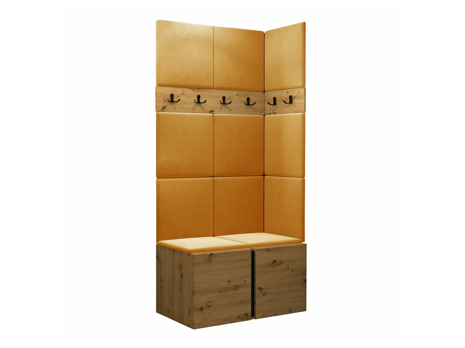 Flurgarnitur Pinis I (Artisan Eichenholzoptik)