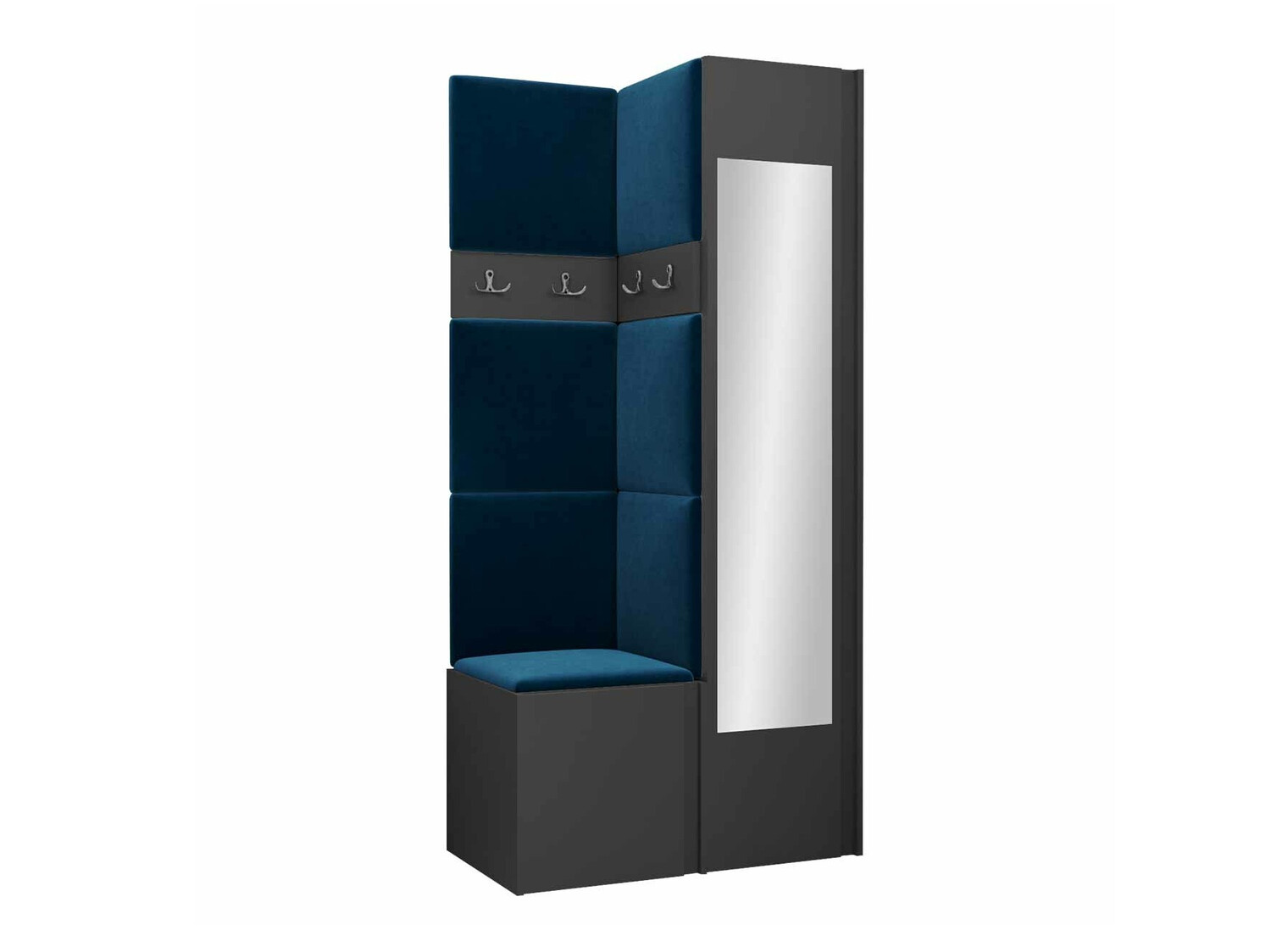 Flurgarnitur Pinis XXV (Graphit)