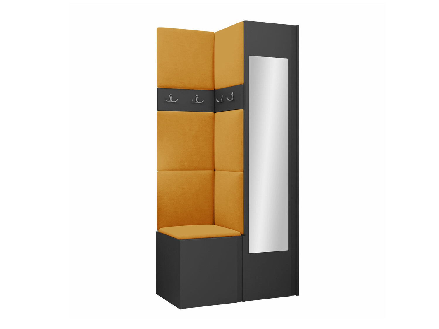 Flurgarnitur Pinis XXV (Graphit)