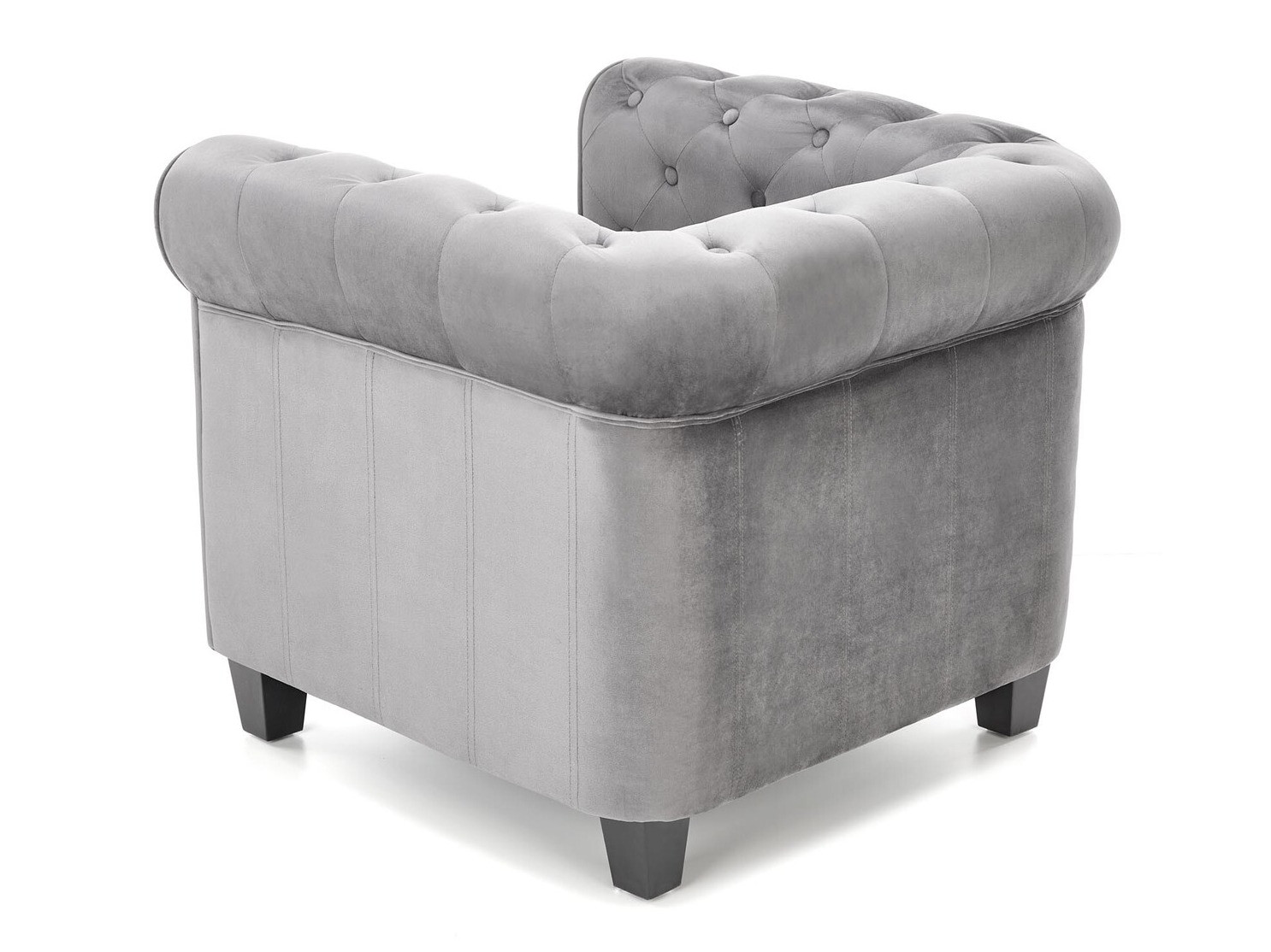 Chesterfield sessel Houston 1352 (Grau)