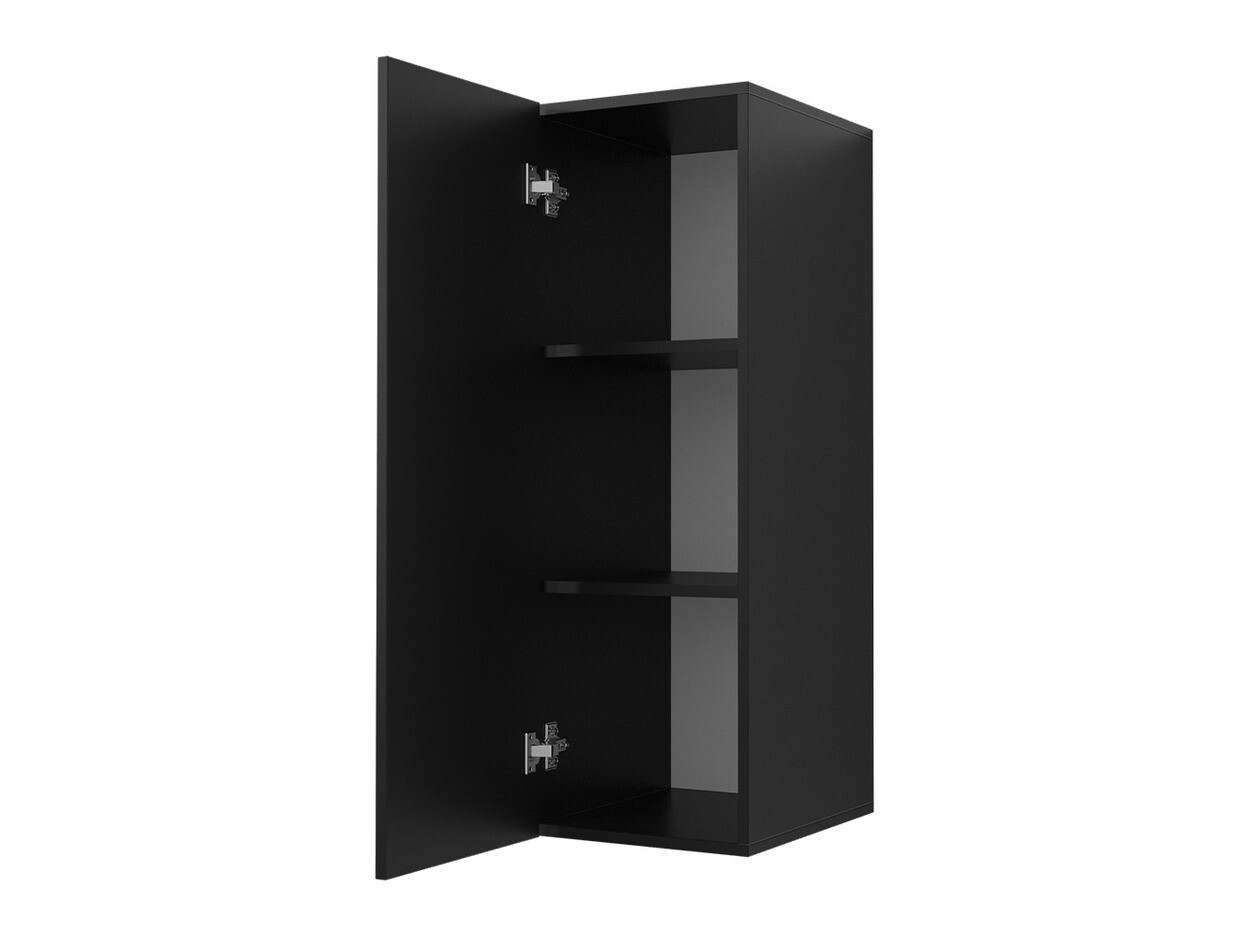 Hängeschrank Anulio (Schwarz)