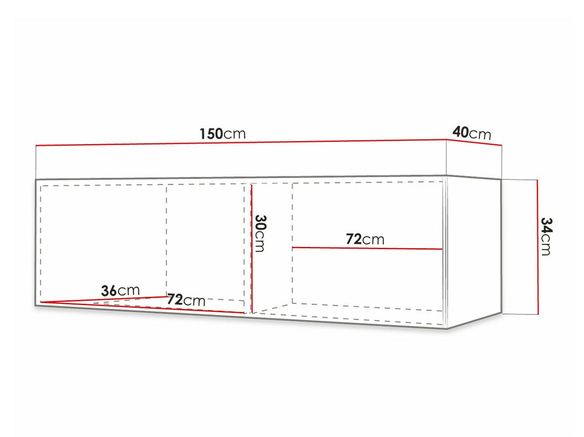TV-Möbel Anulio I (Weiß)