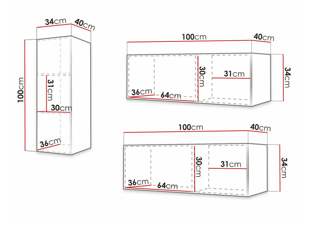 Wohnzimmer-Sets Anulio VI (Weiß)