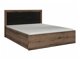 Bett Dunfelu 110 (Monastery Eichenholzoptik + Eichenholzoptik schwarz)