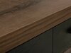 Couchtisch Dunfelu 107 (Monastery Eichenholzoptik + Eichenholzoptik schwarz)