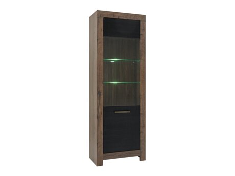 Regal Dunfelu 103 (Monastery Eichenholzoptik + Eichenholzoptik schwarz)