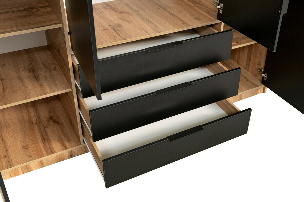 Kleiderschrank Enolevo 114 (Wotan Eiche)