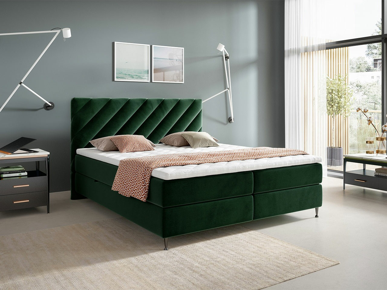 Boxspringbett ComfiDream Onaona (Fresh 13)