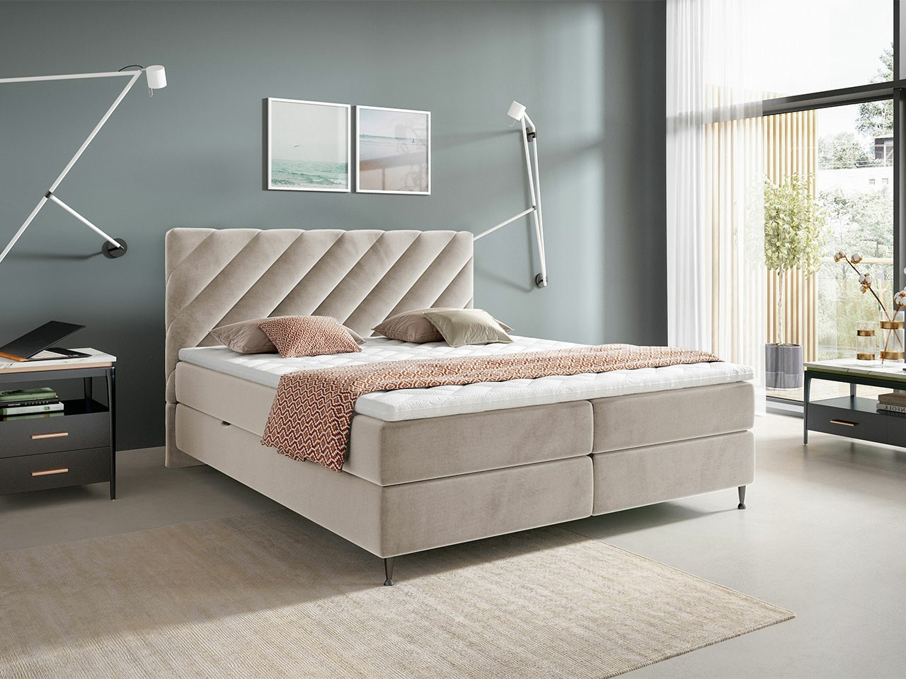 Boxspringbett ComfiDream Onaona (Fresh 1)