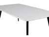 Couchtisch Dallas 225 (Weiß + Schwarz)