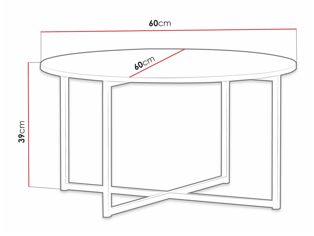 Couchtisch Providence R102 (Blau + Gold)