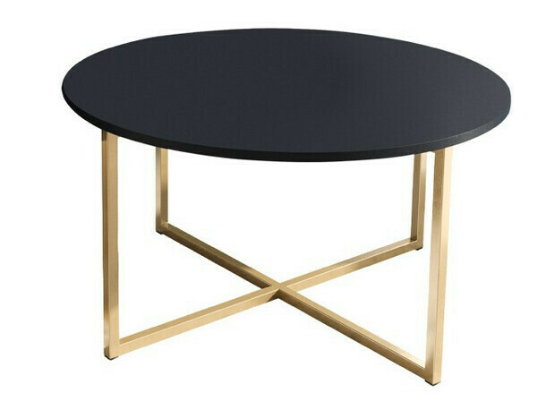 Couchtisch Providence R103 (Blau + Gold)