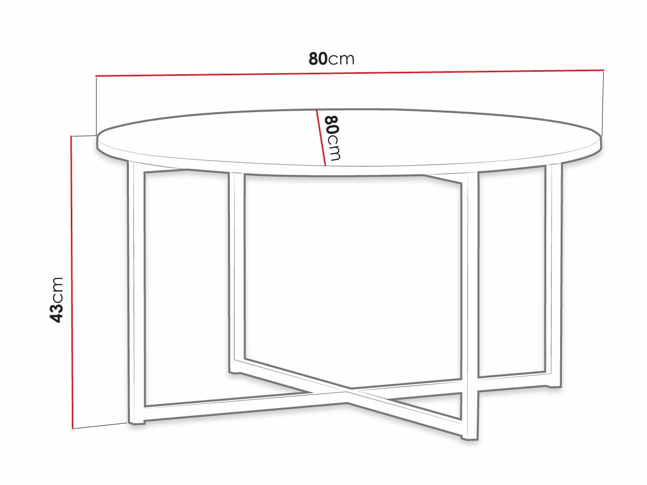 Couchtisch Providence R103 (Blau + Gold)