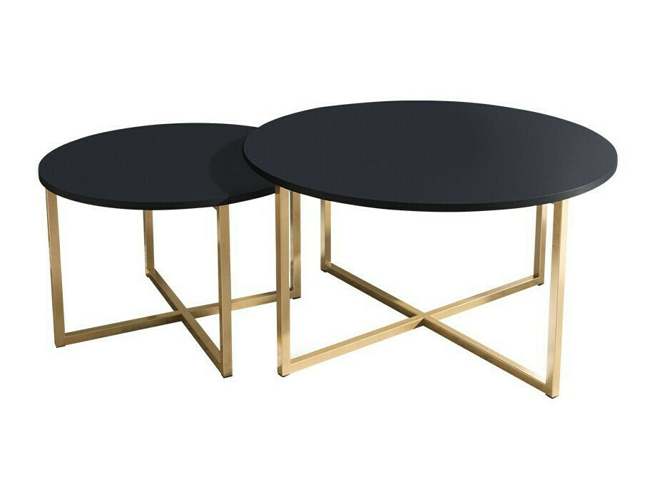 Wohnzimmer-Sets Providence R111 (Blau + Gold)