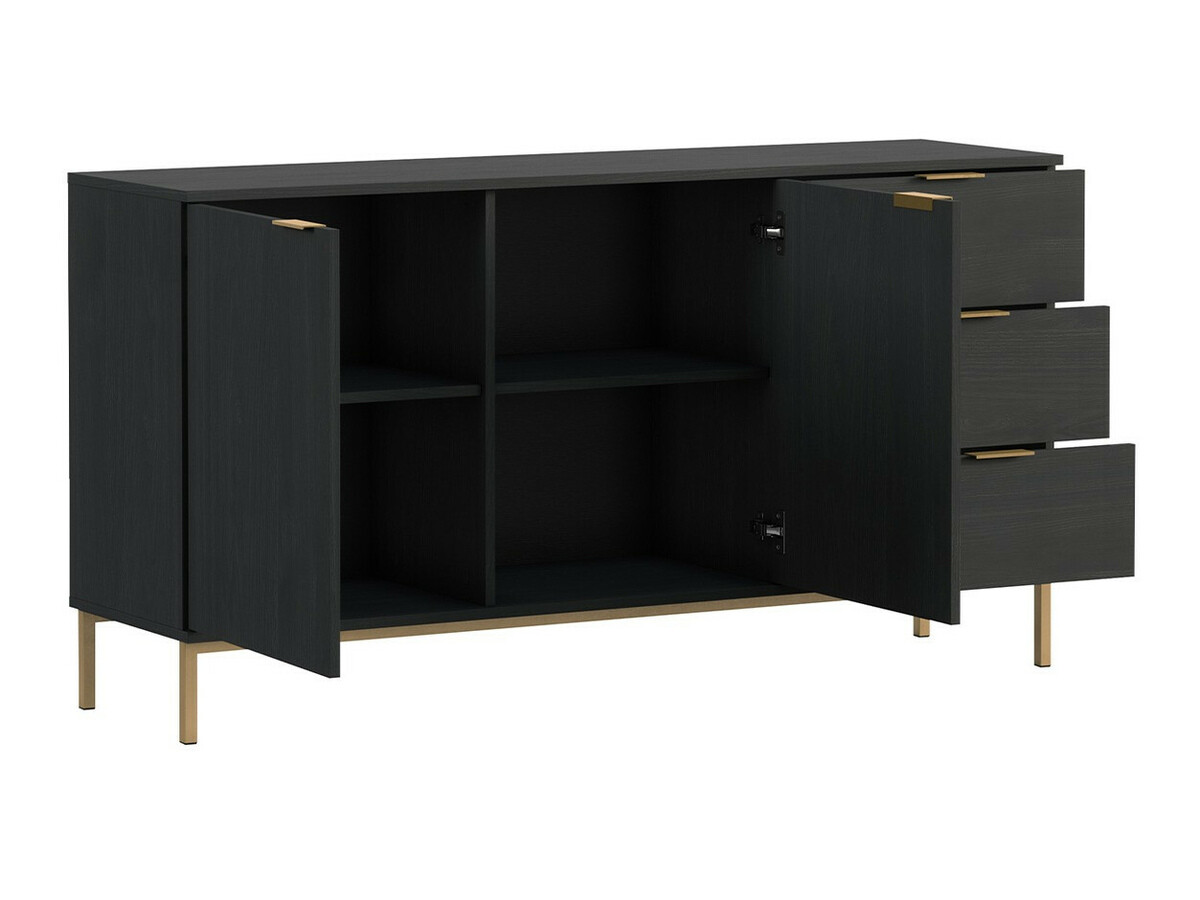 Wohnzimmer-Sets Providence R111 (Blau + Gold)
