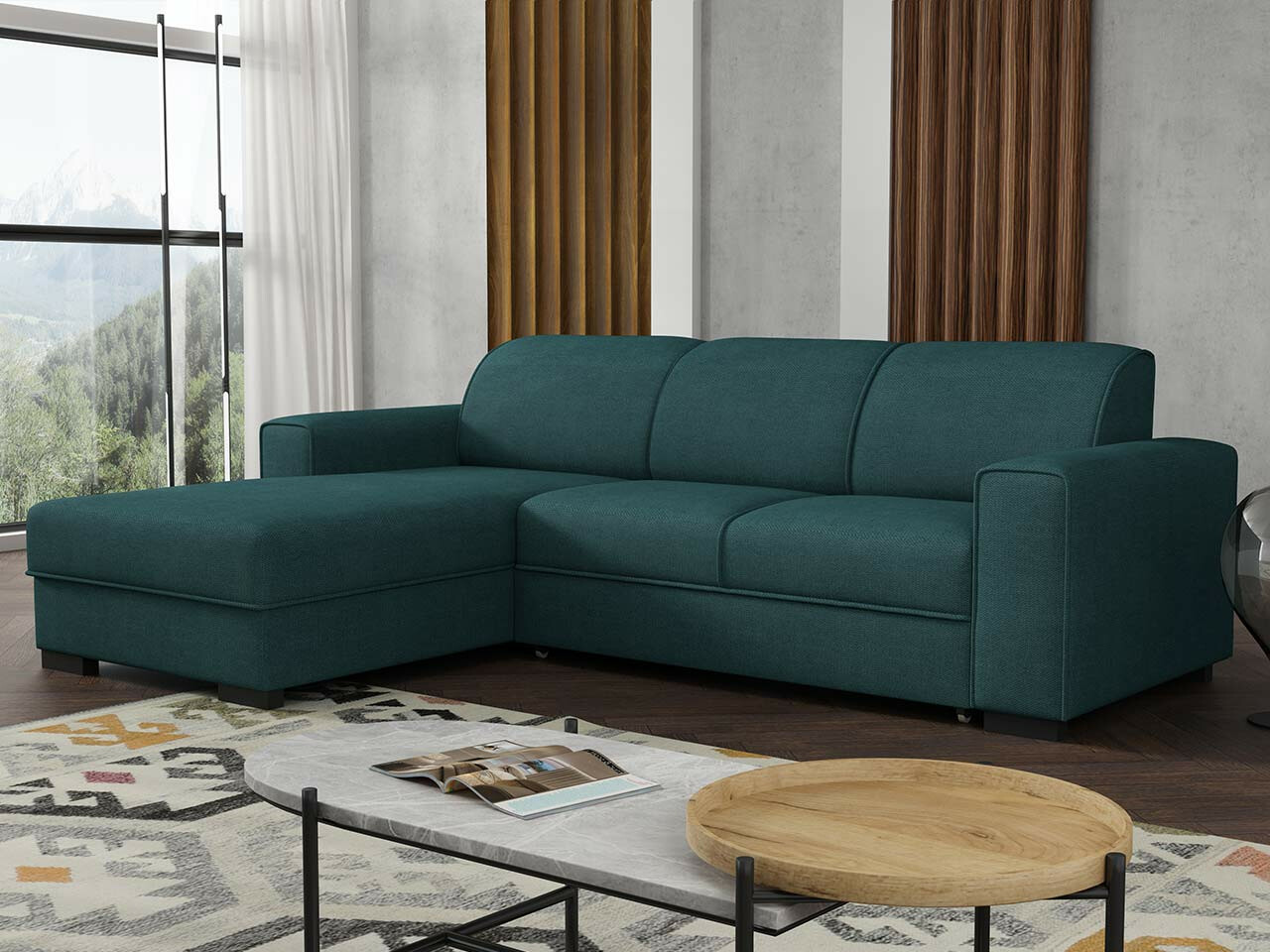 Ecksofa Columbus 186 (Crown 13)