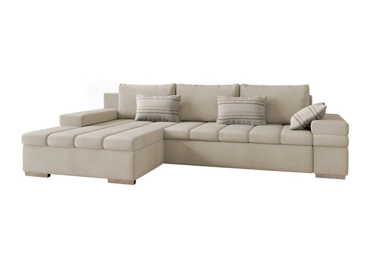 Ecksofa Comfivo Olivetum (Uttario Velvet + Senegal 825)