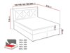 Boxspringbett Pomona 113 (Victoria 14 868)