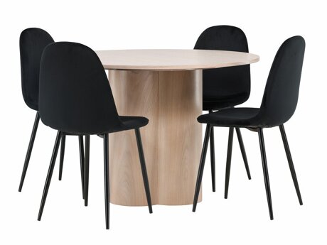 Essgruppe Dallas 3401 (Schwarz)